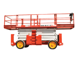 diesel scissor lift 60ft MEC